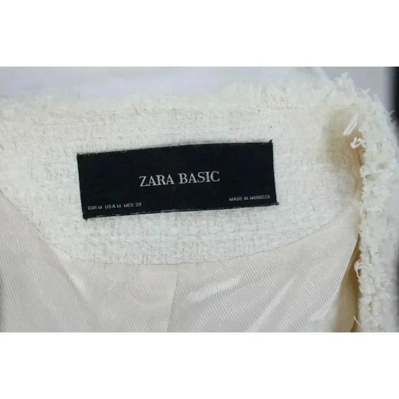 ladies ZARA BASIC coat size M - Picture 9 of 11